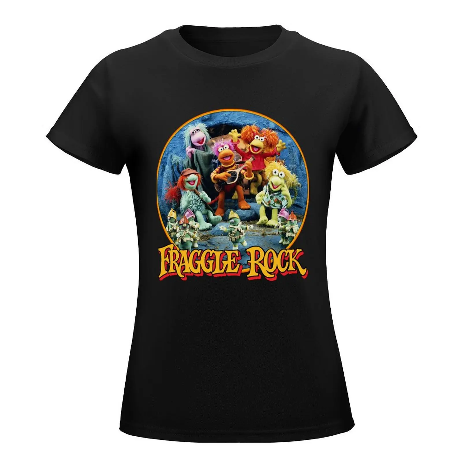 Music Vintage Retro Fraggle Rock Prezenty dla fanów muzyki T-Shirt topy sublime t-shirt sukienka dla kobiet plus size sexy