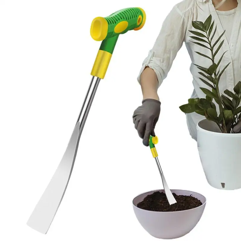 

Инструмент для удаления травы, ручной инструмент для удаления травы, подвесное отверстие, эргономичная Т-образная ручка, садовые гаджеты для снятия сорняков и заднего двора