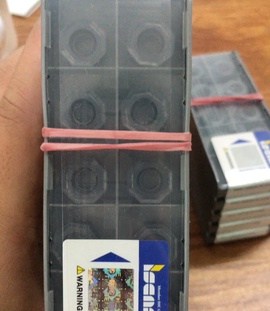 

Hard alloy cutting blades ONHU050505-TN IC908