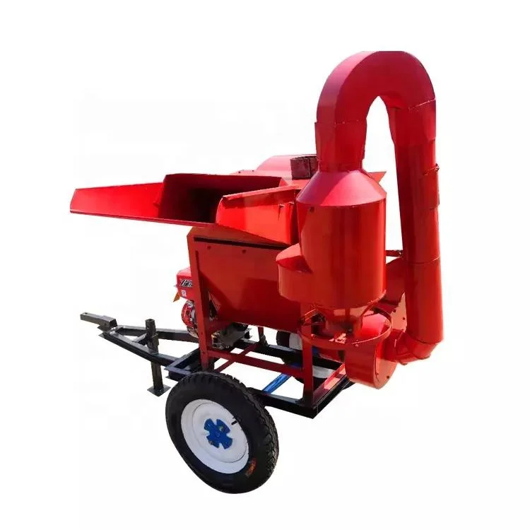 Wheat Mung Bean Mini Rice Thresher Wheat Rice Sorghum Thresher Machine Uses of Hulling Machine