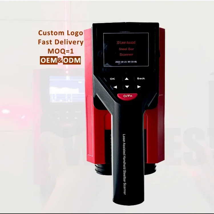 2025 Premium Products3D Ultrasonic Multifunction R800 Integrated Rebar X Ray Scanner Detector In Concrete Price