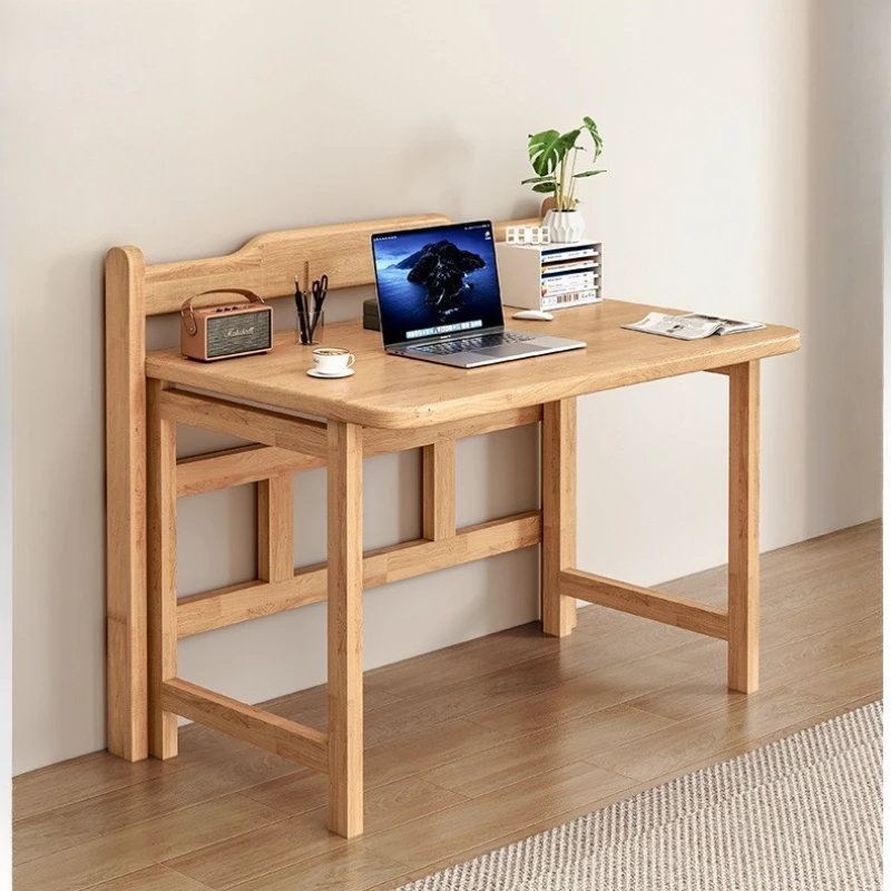 All solid wood, folding, desk, student, home, computer desk, bedroom, study, desk