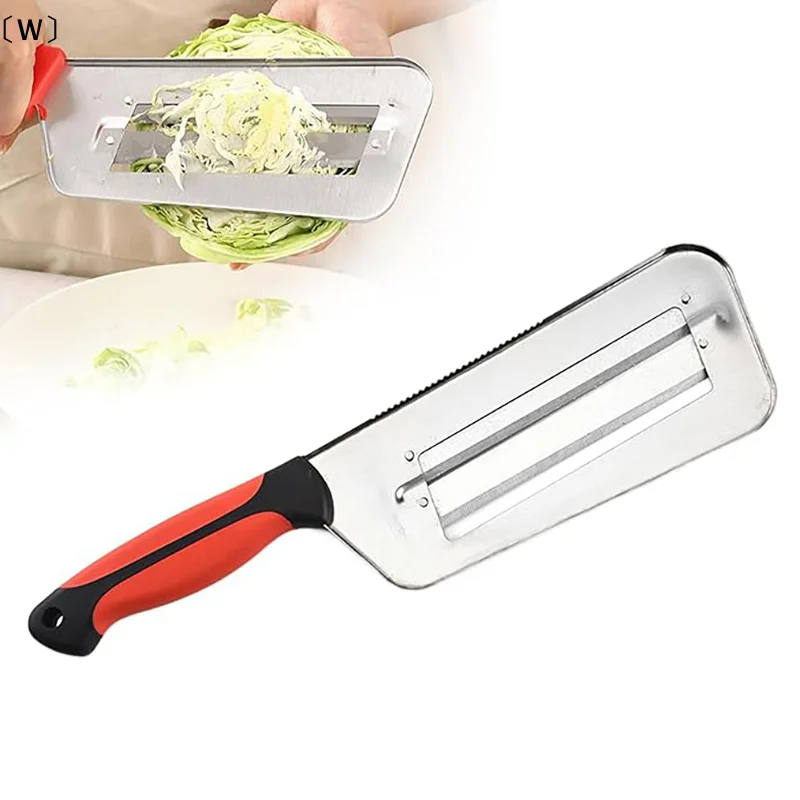 Multifunctional Vegetable Cutter, Stainless Steel Double-layer Slicer, Cabbage Slicer Shredder, Stainless Steel Vegetable Cutter