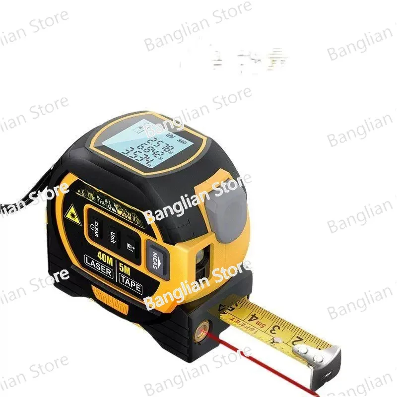 Distance Measuring Instrument, Infrared Laser Cross Tape Measure, High-precision Handheld Electronic Level