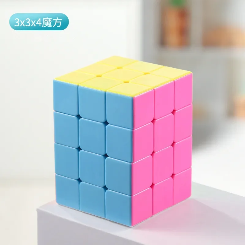 [Picube] YiSheng 334 Magic Cube Speed Professional Educational for Kids 3x3x4 Puzzle Cubos Magico Toys for Children Fidget Cubes