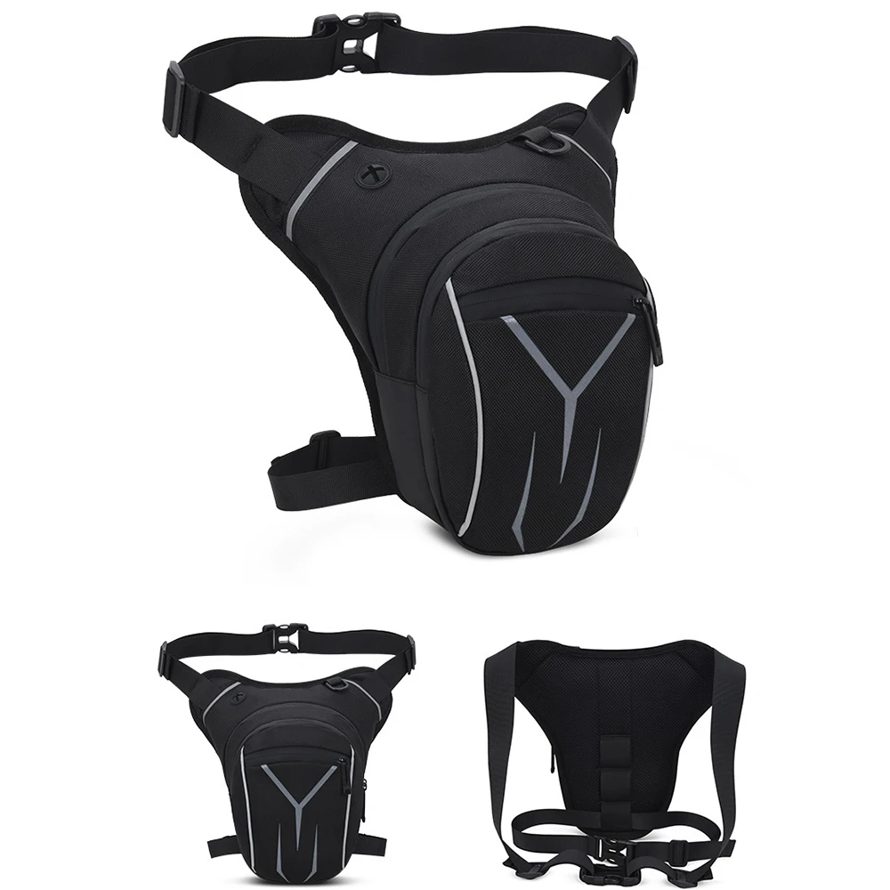 Waterproof Waist Bags Drop Leg Bag Thigh Hip Bum Belt Leg Travel Tour Riding Motorcycle Fanny Pack 3 Color Tactical Travel Bag