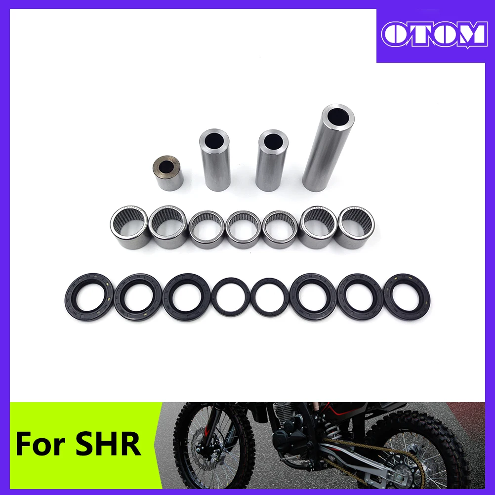 Motorcycle Triangle Lever Linkage ARM Oil Seal Bearing Bushing Shock Absorber For SHR-7 ZH250GY-2B NC KAYO BSE RTC-300R Off-road