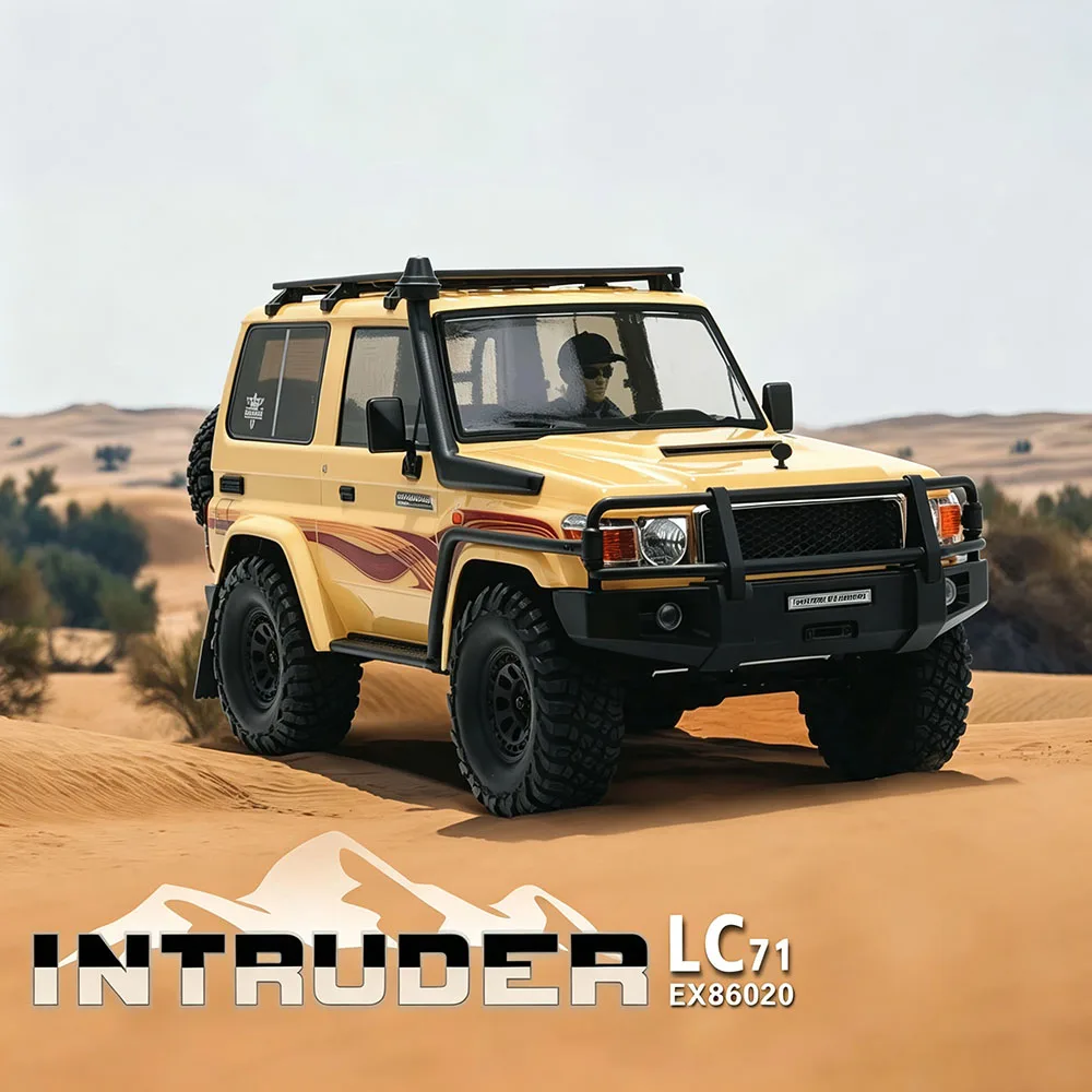 RGT EX86020 1:10 RC Car RTR Version 4WD Simulation Remote Control Rock Crawler 2.4G Electric Off-Road Model Toy Birthday Gift