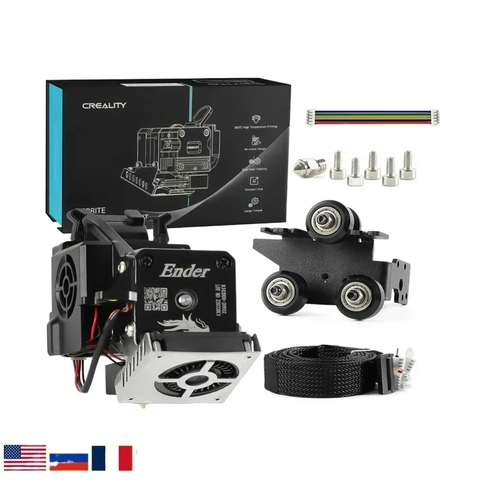 

Стандартный экструдер 3D / комплект Sprite Extruder Pro для Ender 3 S1 / Ender-3 V2 Ender-3 Pro Ender-3Max с двойной передачей и прямым приводом