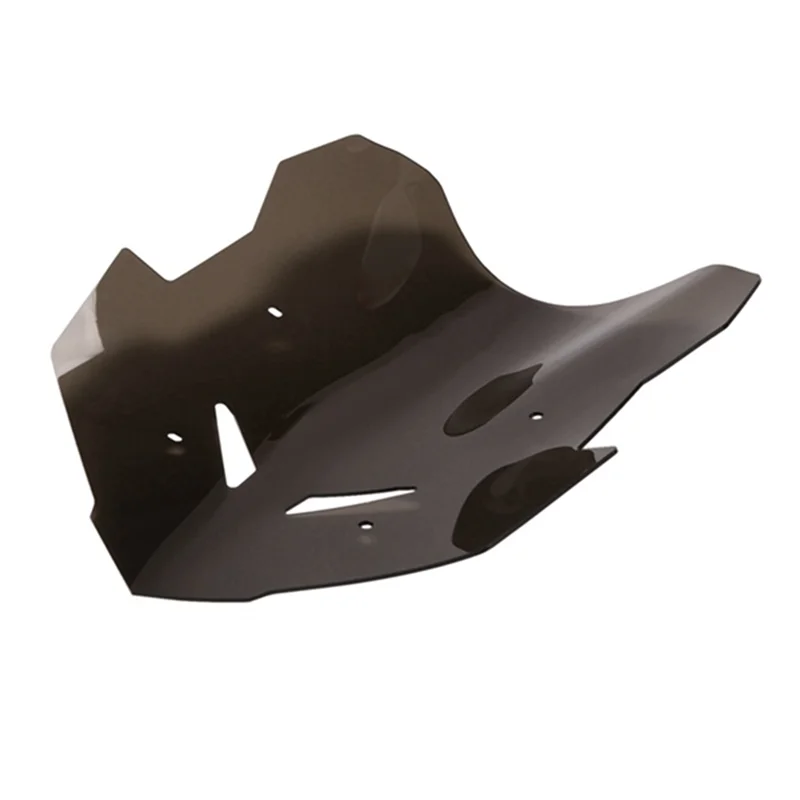 A03Z-For MT-09 Tracer-9 GT-9 2021 Motorcycle Windscreen Windshield Frontal Plate Deflector Smoky Grey