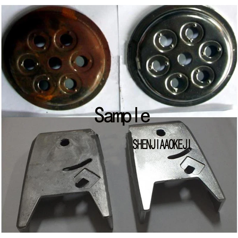 1pc Vibratory polishing grinding machine straight mouth discharge material vibratory polisher machine 220/380V 550W