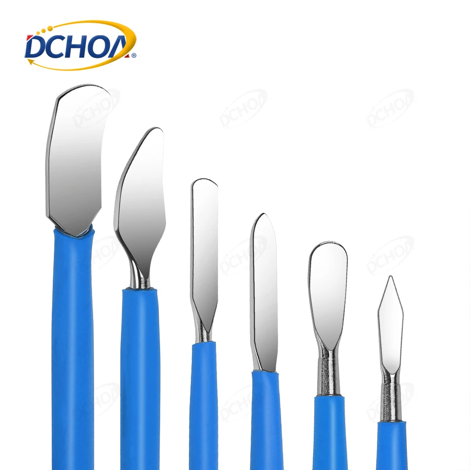 DCHOA 3PCS Stainless Steel Pry Tools Vinyl Wrap Edge Tucking Sticks Squeegee Set for Car Window Tint PPF Installation