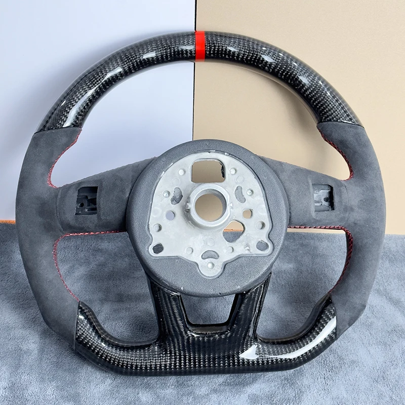 carbon fiber Steering wheel fusca for Audi RS3 RS4 RS5 A3 A4 A5 S3 S4 S5 car steering wheel