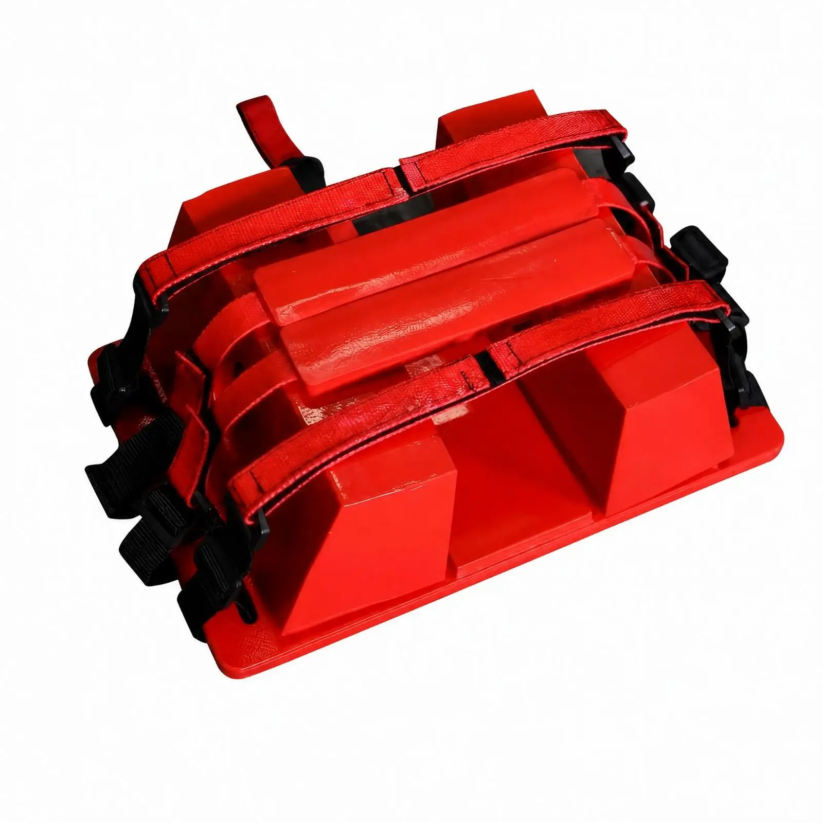 Portable Rescue Stretcher Neck Immobilizer for Accident Response and Patient Handling in the Field