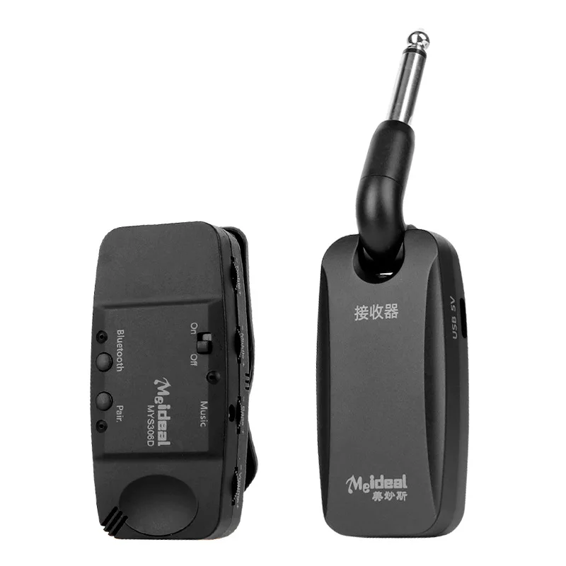Wireless Pickup for Flute, Xiao, Bluetooth Accompaniment Microphone, Loudspeaker for Hulusi, Wind Instrument Amplifier