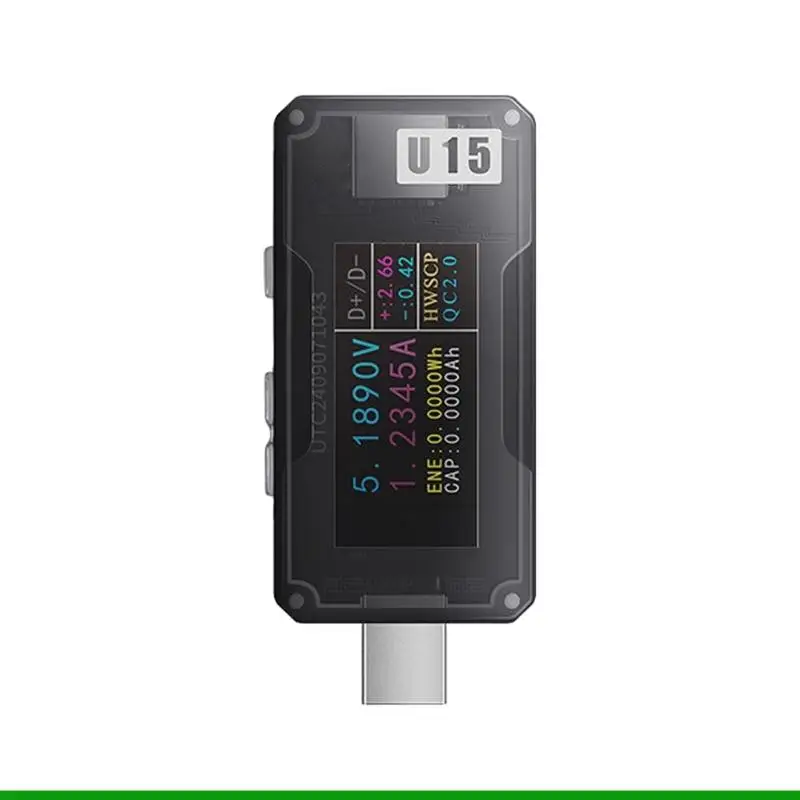 U55C Professional Chargers Tester Measures Voltages Current Power Capacity Precisely