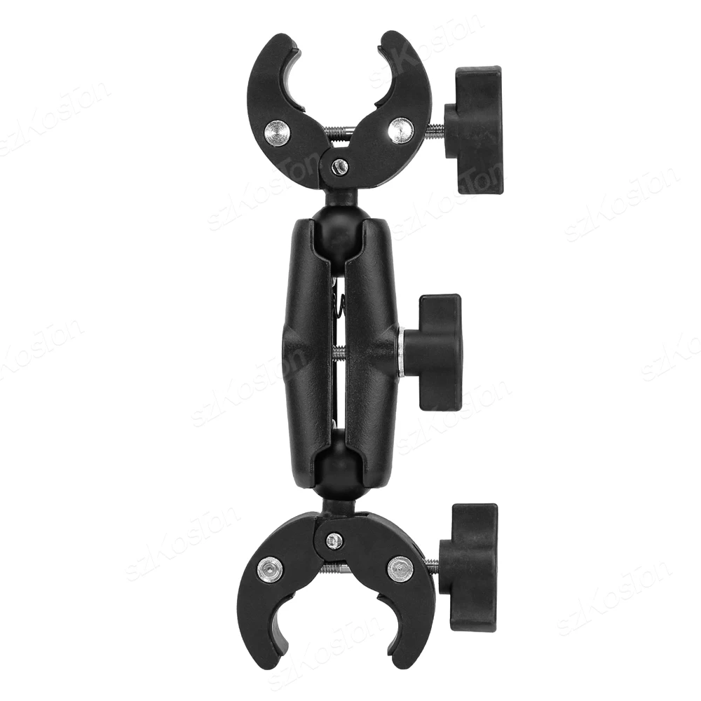 Réinitialisation de fixation pour guidon de vélo, 22-32mm, adaptateur, base de serrage w 1/4 pour Gopro Action Osmo Insta 360