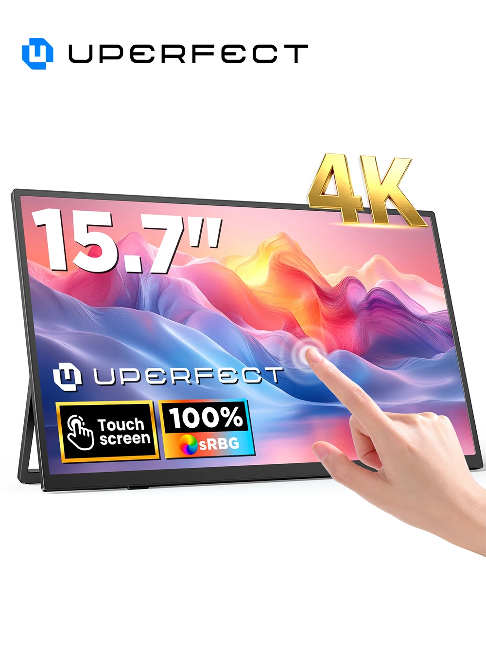 UPERFECT 4K Portable Touchscreen Monitor 15.7