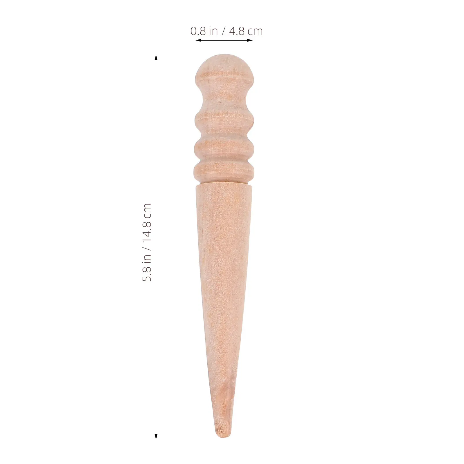 Wooden Mini Garden Seeder Dibber for Accurate Seed Placement Transplanting and Uniform Spacing Ideal Beginner Gardening Hand