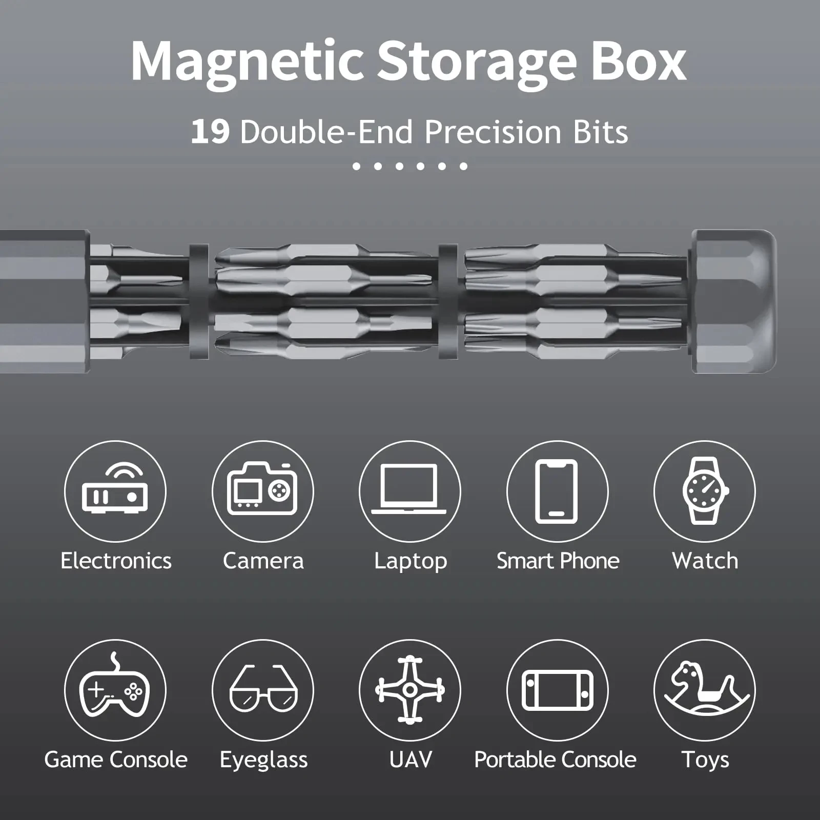 Imagem -04 - Chave de Fenda de Precisão para Iphone 38 s2 Alloy Steel Torx Magnético Brocas Phillips Mini Kit de Ferramentas de Reparo Manual 27 em 39 em 1