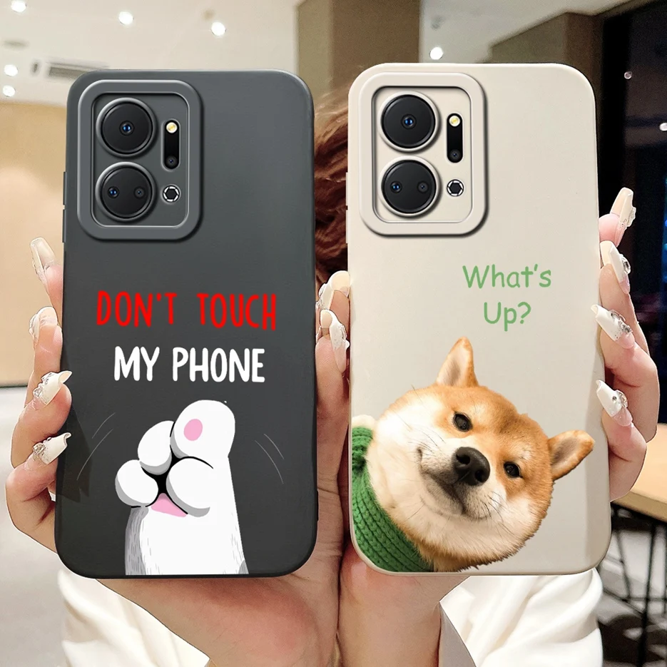 For Honor X7 X7a X7b Case Cute Panda Cartoon Cover Soft TPU Phone Case For Honor X7b X 7a HonorX7 HonorX7a HonorX7b Fundas Coque
