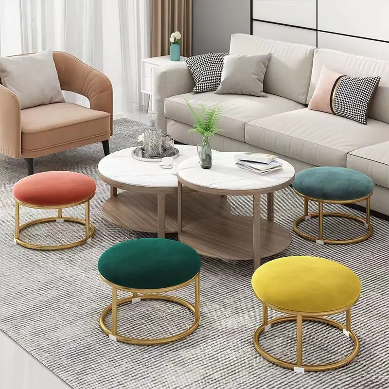Stool Gaming Chair Vanity Office Bar Stools Bedroom Foot Ottoman Portable Mushroom Dressin Sillas Salon Nordic Furniture XF5XP view 4