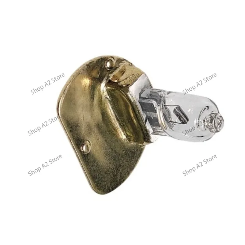 SL‑D7 Halogen Bulb, 12V 30W, 3050K Warm White, 100 Hours Lifespan Replacement Bulb for Slit Lamp Instrument