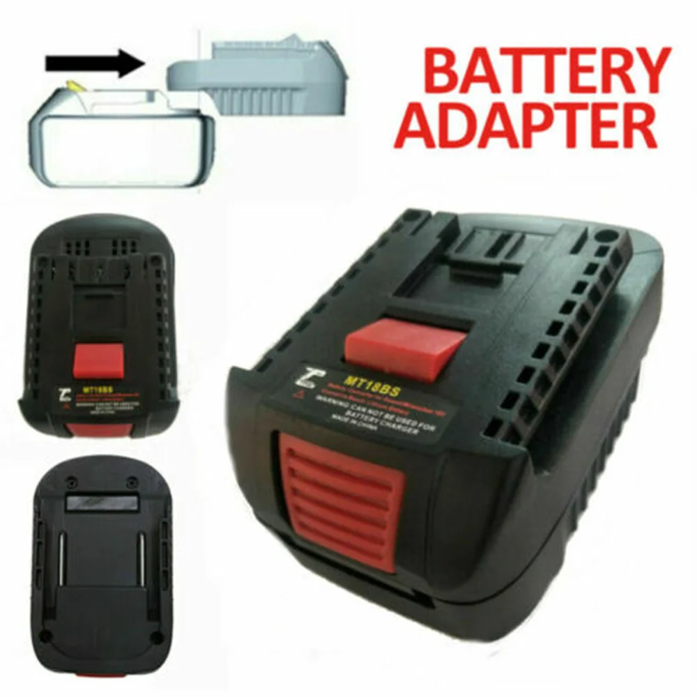 Mt18bs Li-Ion Batterij Converter Adapter Voor Makita 18V Bl1830 Bl1860 Bl1850 Bl1840 Gebruikt Voor Bosch 18V Gereedschap