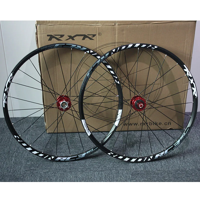 RXR Bike Wheelset 29er MTB Bicycle Carbon Hub 26'' 29