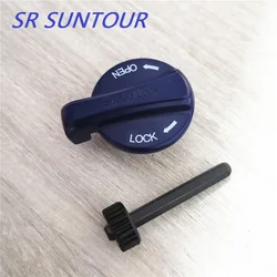 Sr Suntour XCT XCM 프론트 포크 속도 잠금 커버 레버 숄더 기존 제어 잠금 포크로드 부품