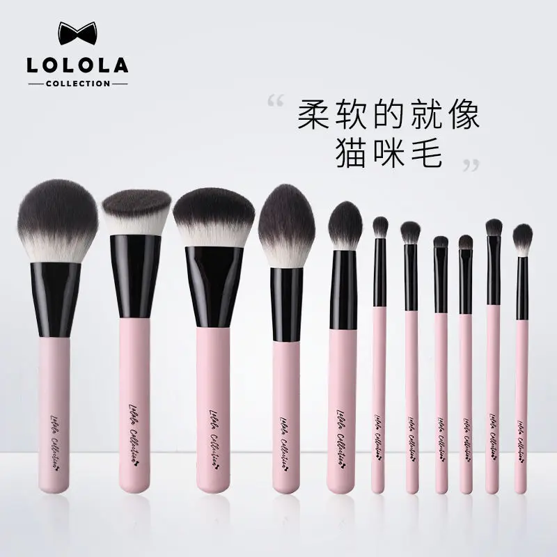 LOLOLA Little Prince & Princess Eyeshadow Kit Professional Makeup Brush Set for Beginners And Makeup Enthusiasts Complete Makeup