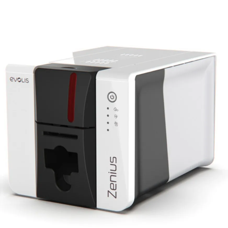 High-quality Evolis Zenius 2 300dpi Single-sided Plastic Card Is Reliable Compact And Easy To Use