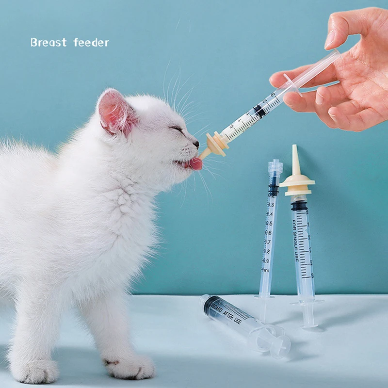 Соска для кормления новорожденных, соска для кормления собак, кошек, хомяков, соска для лекарств, кормления домашних животных, шприц для полости рта с силиконовой соской