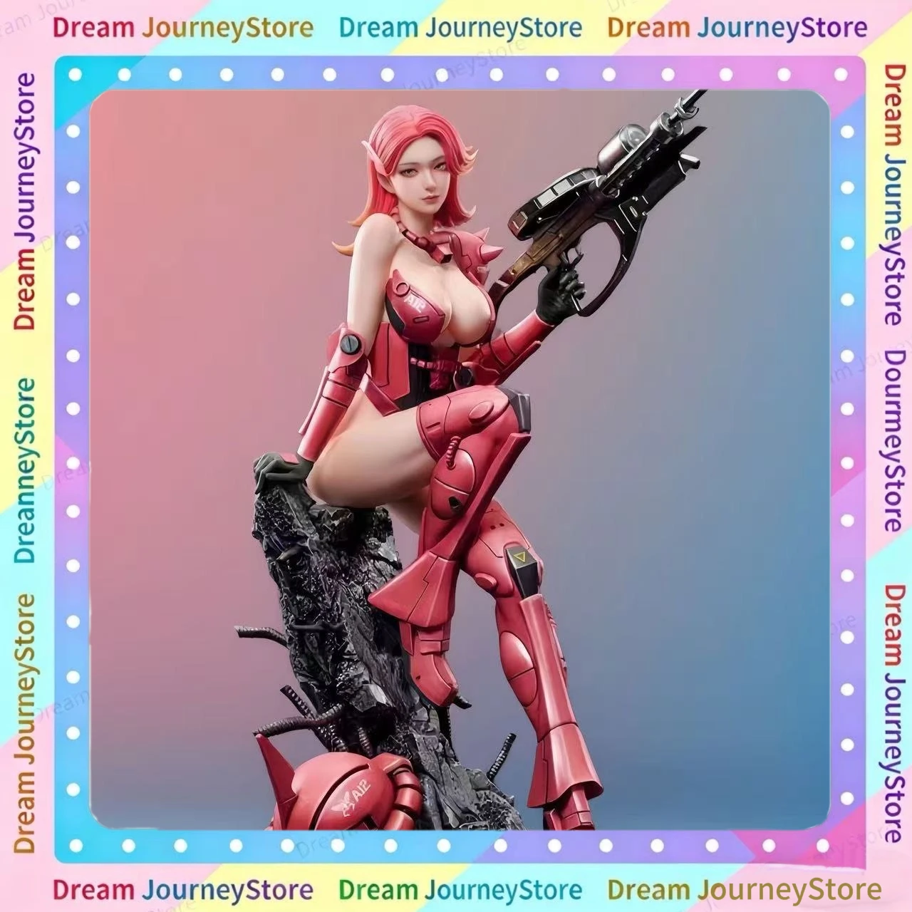 

Zaku II High Mobility Diamond Studio Girl Toy 1/6 Chinese Animation PVC Action Figure Toy Game Collectible Model Doll