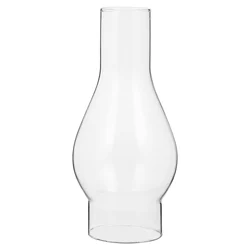 retro Kerosene Lampshade Clear Oil Lamp Chimney Glass Kerosene Lamp Chimney Glass Lamp Kerosene Light Shade multiuse Home Decors