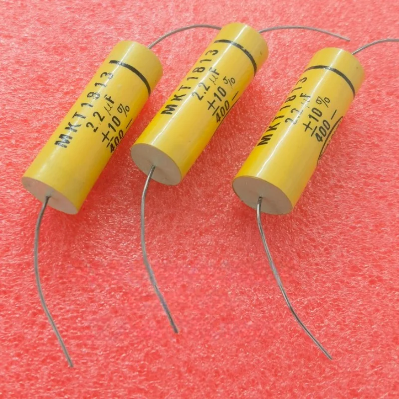 

5 шт. Новые оригинальные аудиоконденсаторы MKT1813, осевые, высококачественные, 2.2 мкФ, 400 В, 225/400 В, 12.5*39.5 мм