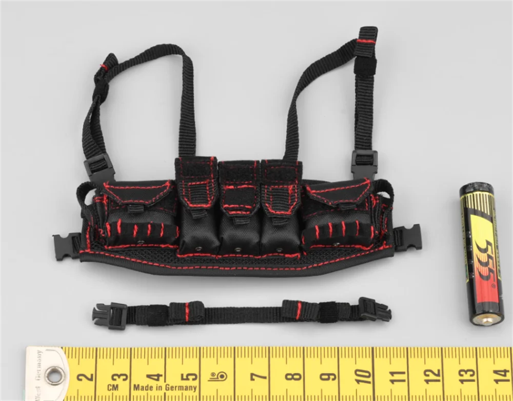 

1/6 Easy&Simple ES 26053S Special Mission Unit Tire1 Operator Jumpers Hang Chest Vest Bags Belt Accessories Fit 12" Action Doll