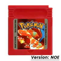 GBC-Spielkassette Pokemon Blau Kristall Gold Grün Rot Silber Gelb mit Mehrsprachiger 16-Bit-Videospielkonsolenkarte