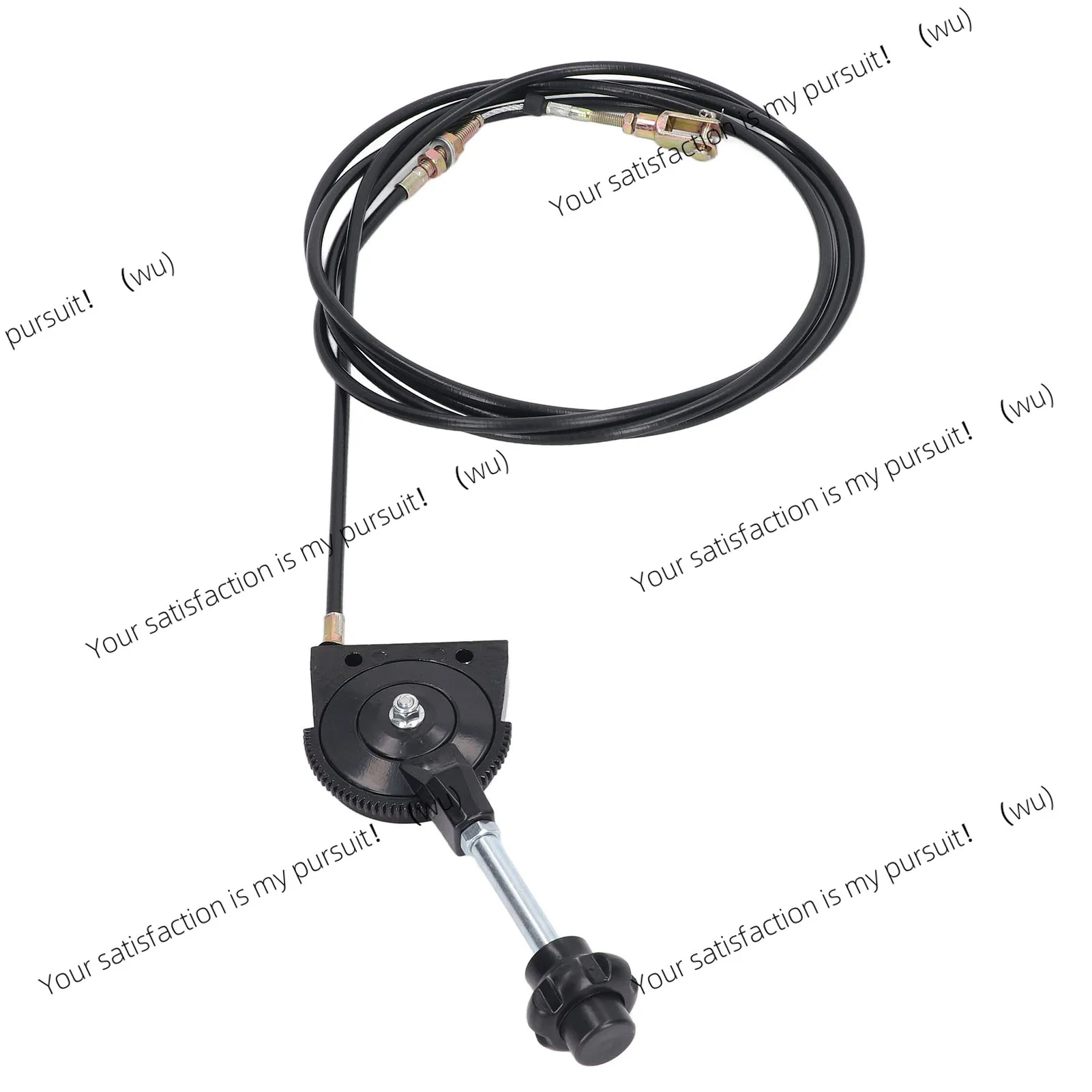 Excavator Motor Control Cable, Stainless Steel Connector Manual Throttle Line PU Tube, Industrial Use Response
