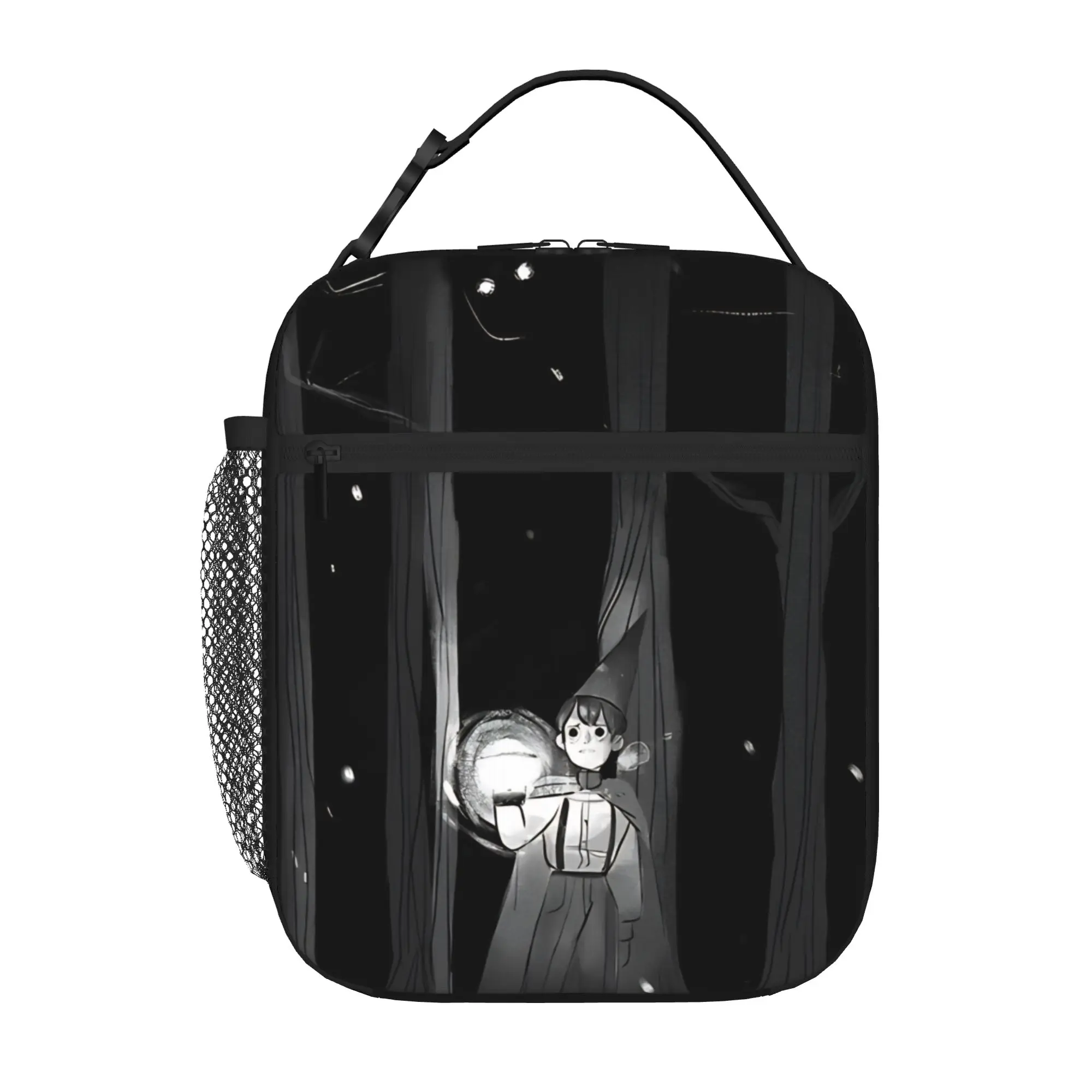 1 Piece Zipper Closure Fear and Light Storage Bag Pocket OTGW School Lunch Food Box Reusable For Lunch Food Bag