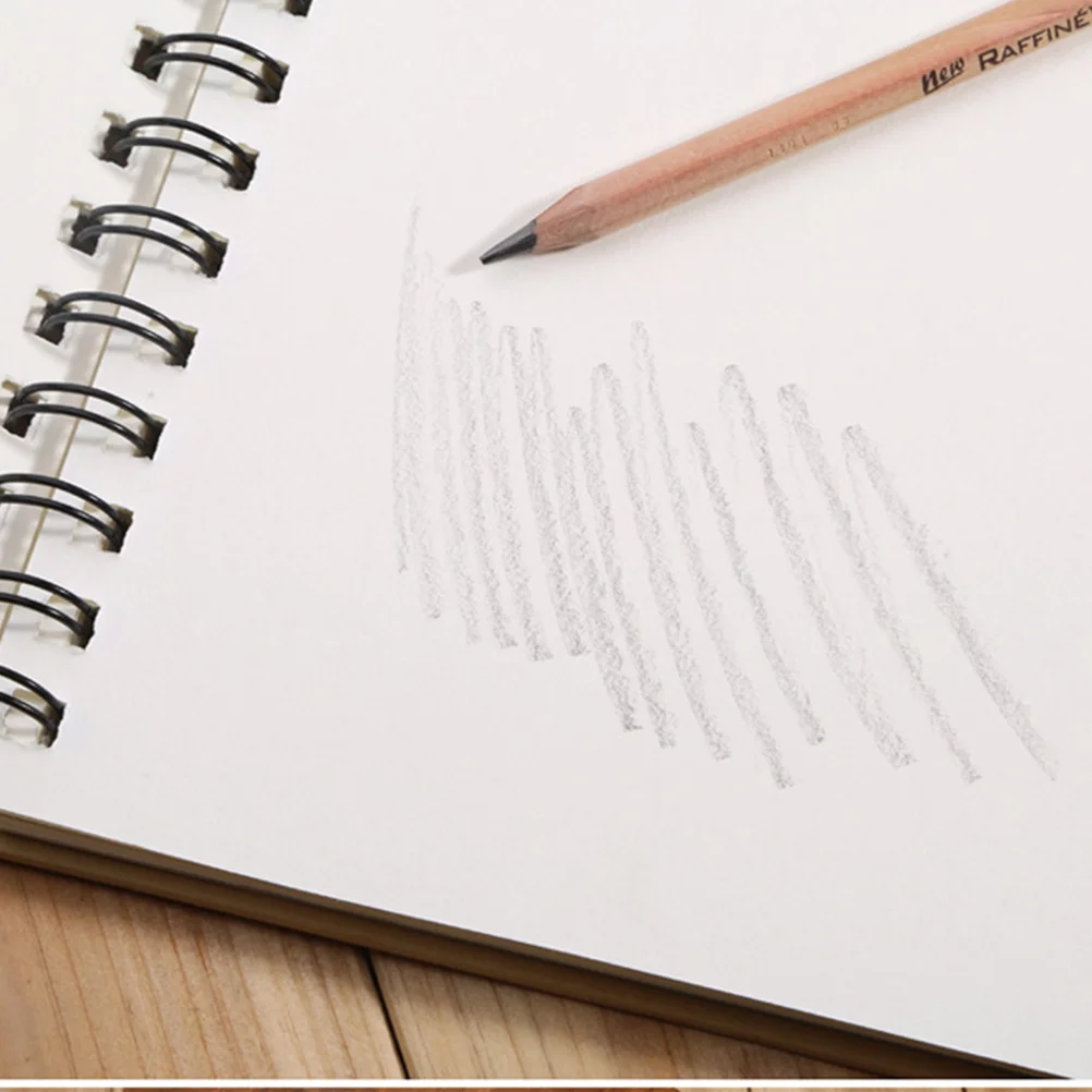 

2 Pcs Spiral Sketch Book Drawing Paper Sketchbooks Art Notebook Hardcover Painting