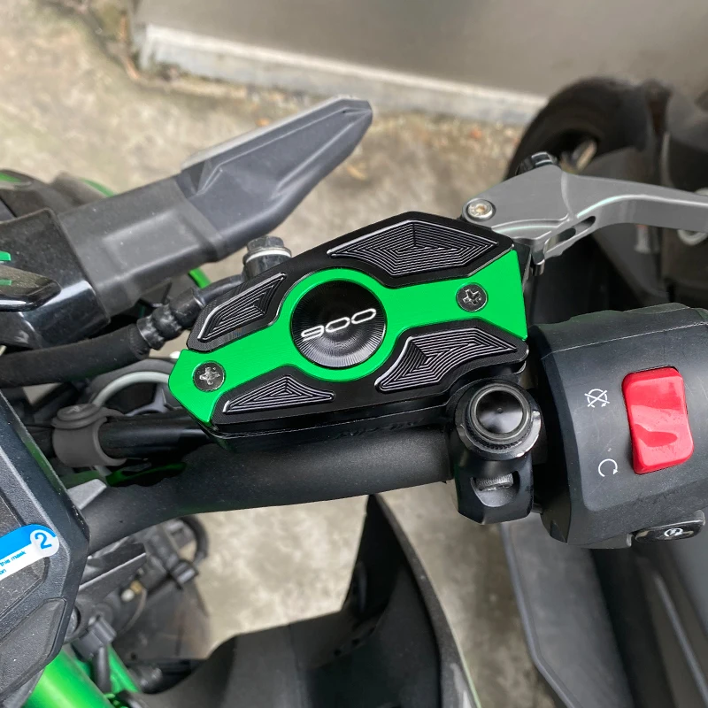 For Kawasaki Z 900 Z900 2013-2024 Explosions CNC Motorcycle Accessories Rear Front Brake Fluid Cap