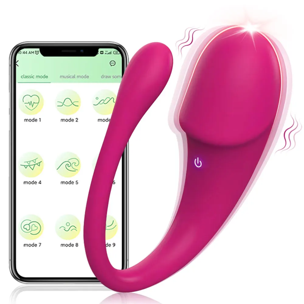 APP Control G Spot Dildo Vibrator for Women Wireless Bluetooth Clitoris Stimulator Female Wearable Love Egg Adult Sex Toys 18+