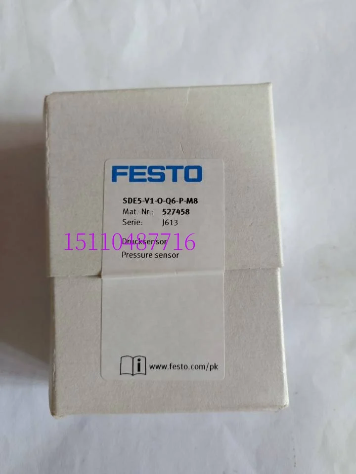 Festo FESTO Pressure Switch SDE5-V1-O-Q6-P-M8 527458 In Stock