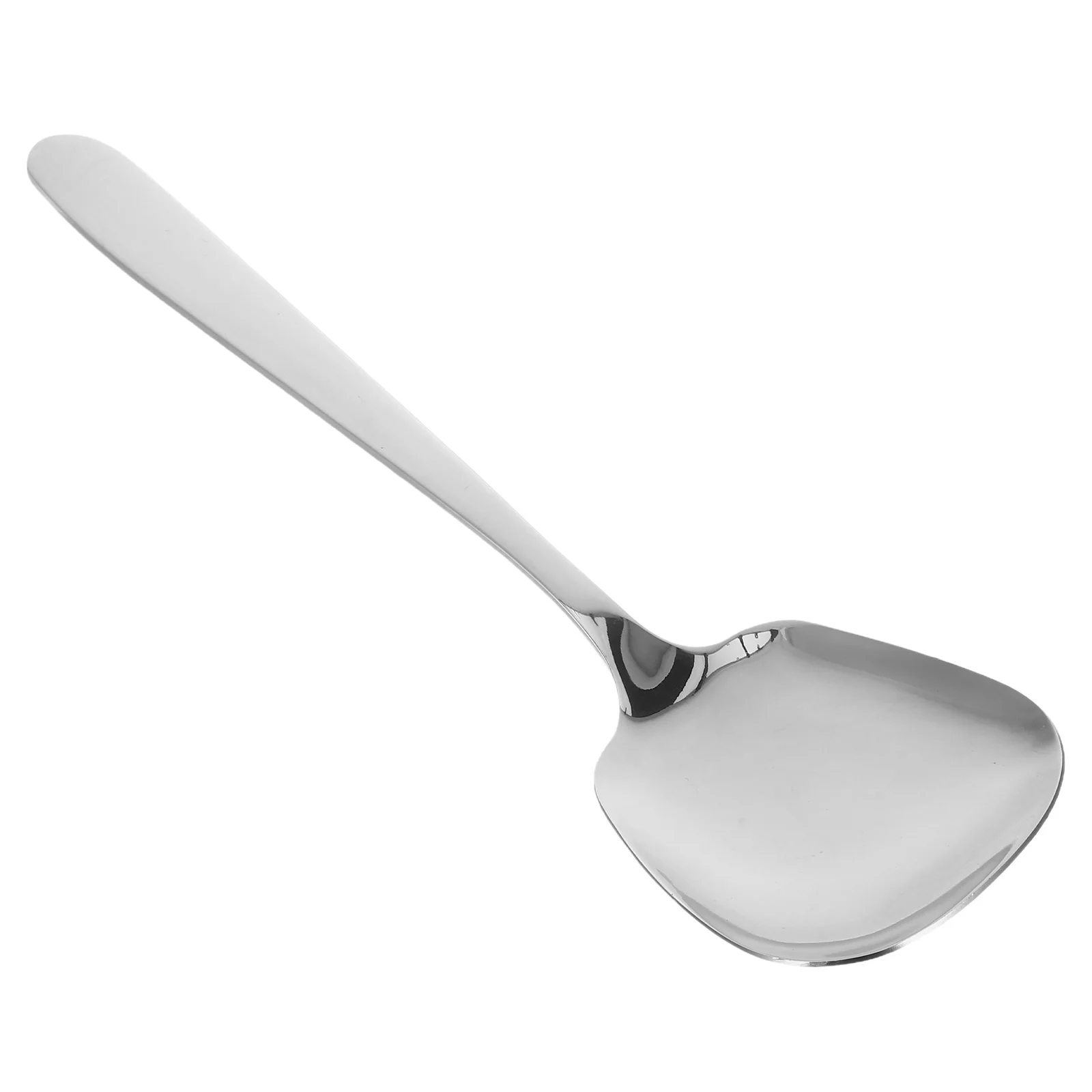 

Long Handle Stainless Steel Serving Spoons 25.5cm Easy Clean Large Size Buffet Salad Pasta Kitchen Utensils