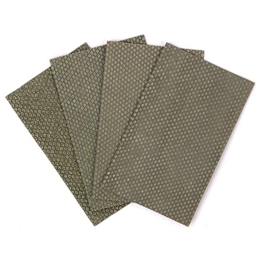 

Diamond Abrasive Paper Sheets Diamond Sandpaper for Sanding Stone Glass Ceramic 4pcs/set