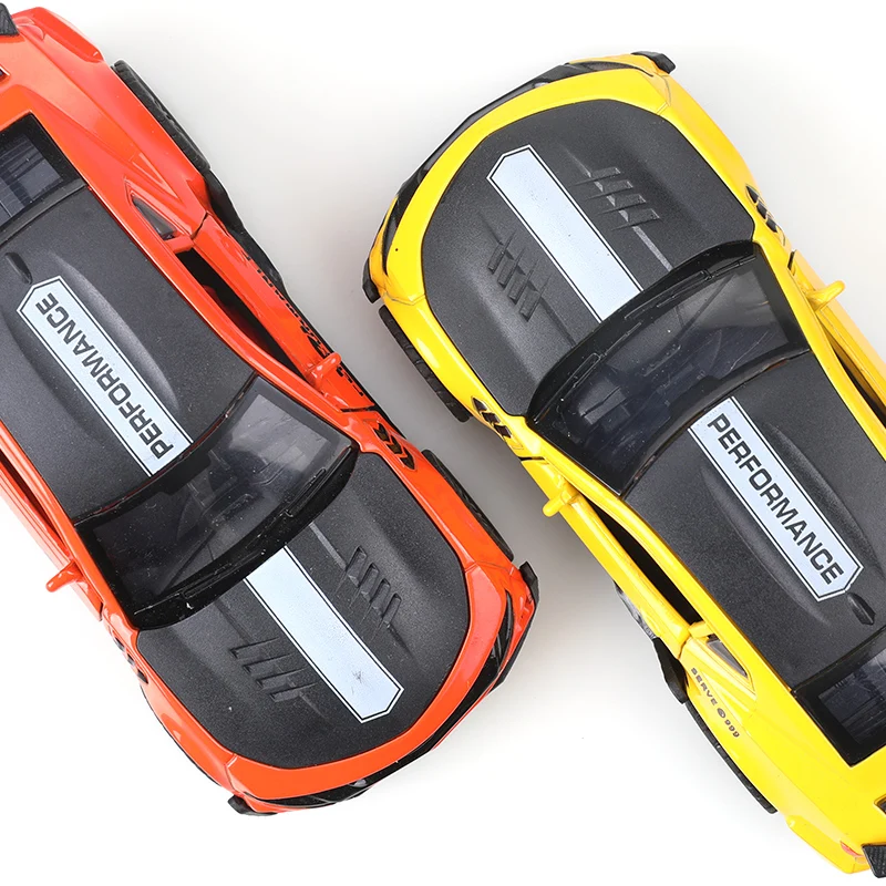 (insaccato) 1/36 Modello di auto in lega Simulazione Auto Veicolo Tirare indietro Ornamenti per auto Collezione di giocattoli per bambini