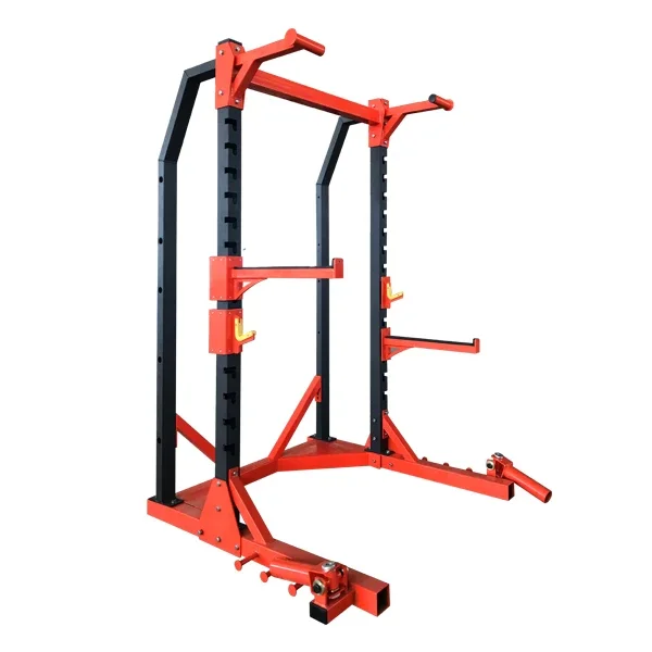 Professional Multifunctional Gym Equipment Manufacture Gym Fitness Power Cage Squat Rack with Weight Lifting Platform