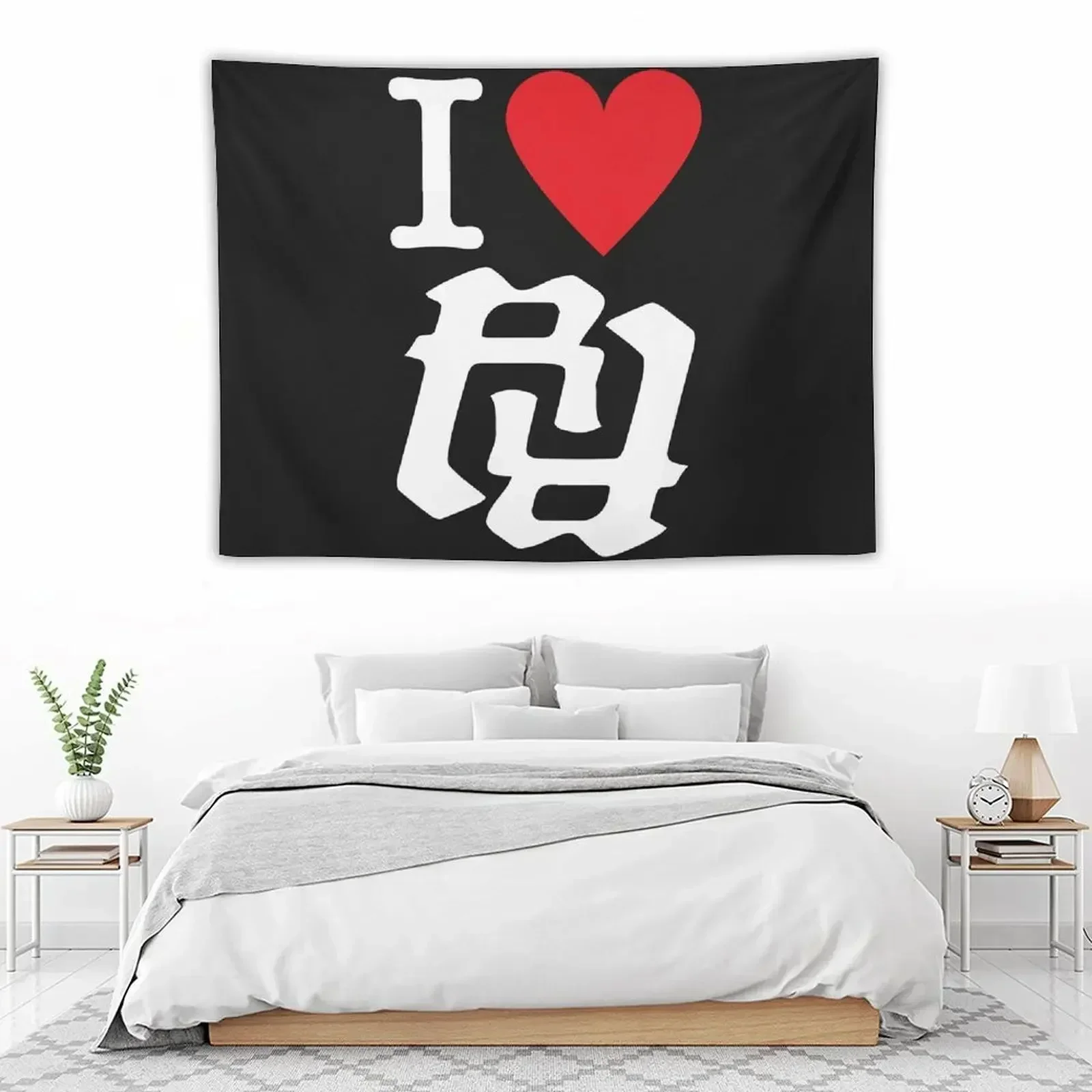 

Kankan I Love RR Essential Tapestry Japanese Room Decor Room Ornaments Tapete For The Wall Korean Room Decor Tapestry
