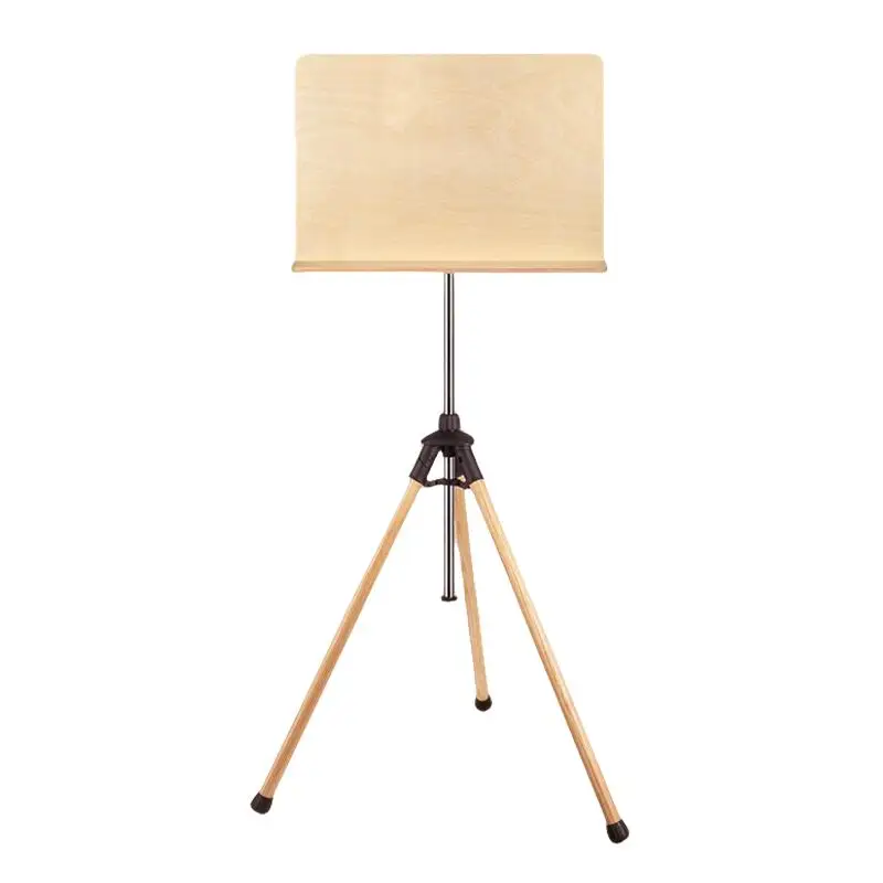 

DDP RTS Foldable Wooden Music Stand with Height Adjustable for Orchestra & Studio Use